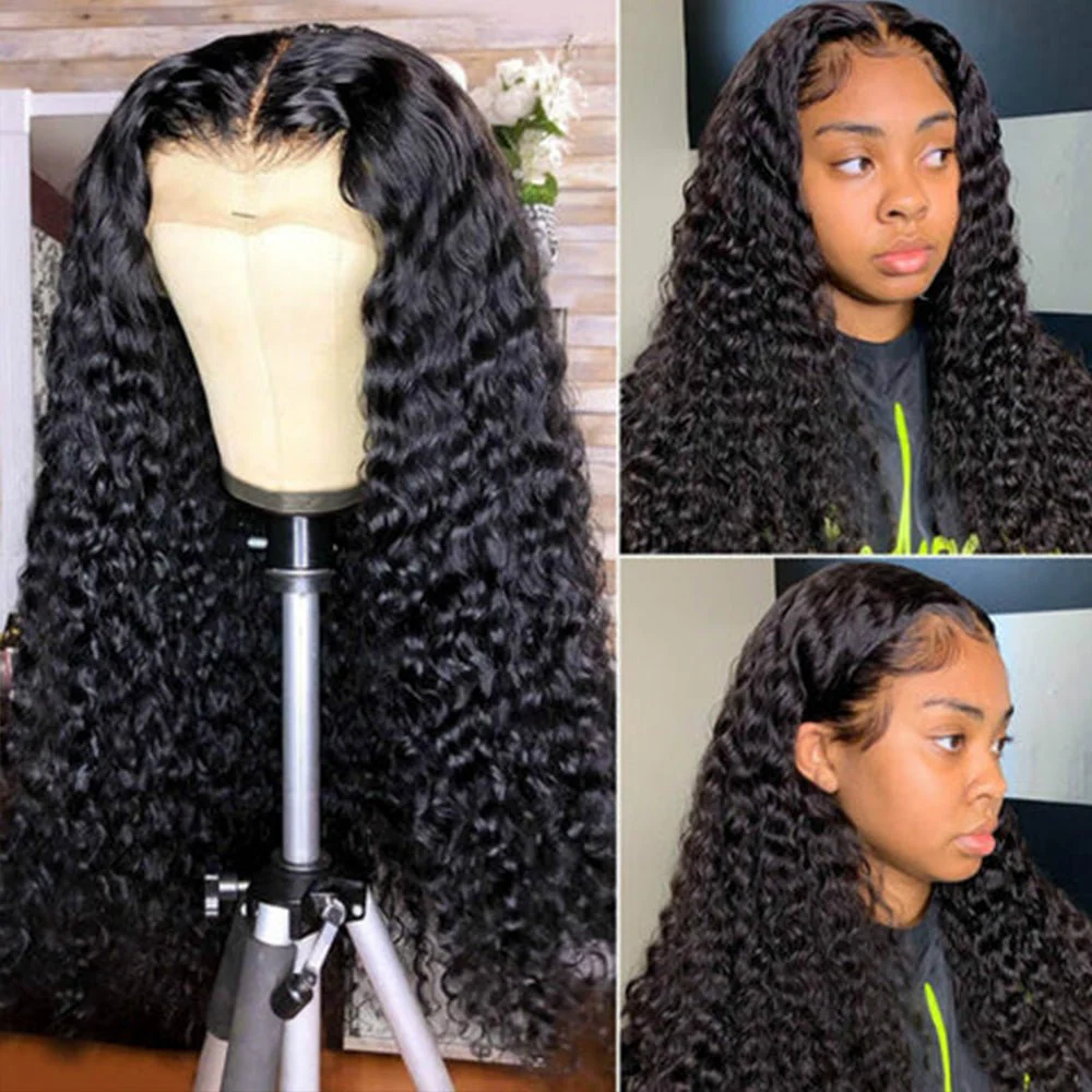 13x4 Lace Front Wig Spanish Curly Hair Pre Plucked Hairline Wig Subscriber Exclusive Flash Sale - Image 2