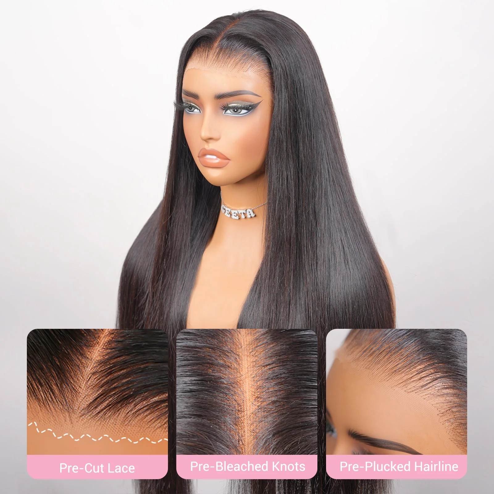 [US Addresses Only] $249 = 2 Wigs | Geeta Bogo Sale 26” Straight + 16” Body Wave Human Hair Wig - Image 4