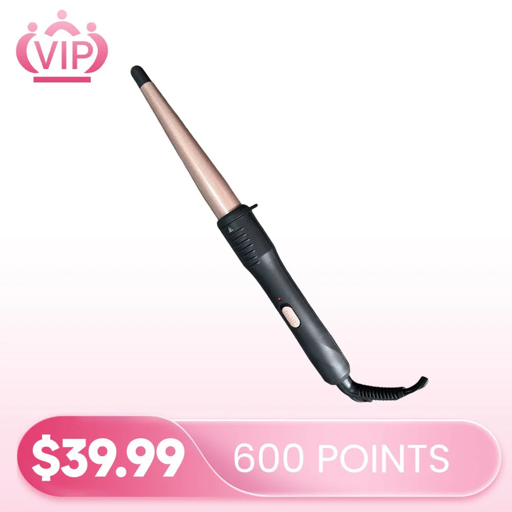 $39.99 | 600 Points VIP Free Electric Curling Iron for Wigs