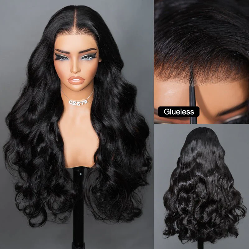$199 30Inch 180% Density Body Wave Lace Frontal Wig Upgrade Invisi Drawstring Glueless Wigs Brand Day Flash Sale - Image 4