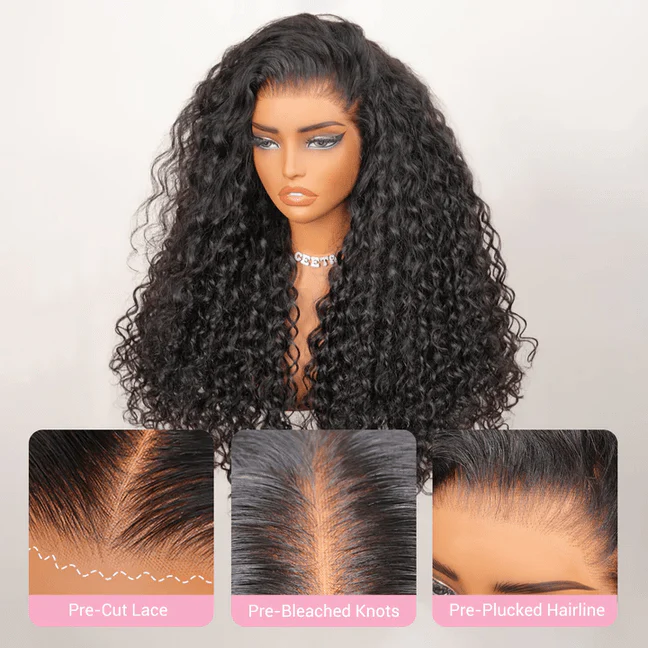 $48 Get 28Inches| 13x4 Lace Frontal HD Lace Bouncy Pixel Curl Wig Subscriber Exclusive - Image 4