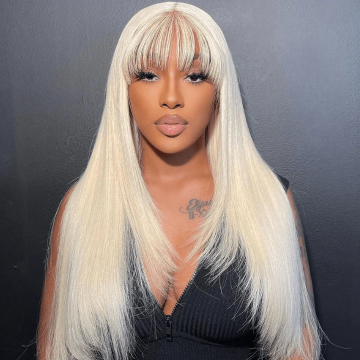 613 Blonde Hair 4x4/13x4 Transparent Layered Straight Wig With Bnags/ No Bangs 6x4.5 HD Butterfly Haircut Human Hair Wigs-Geeta Hair - Image 5