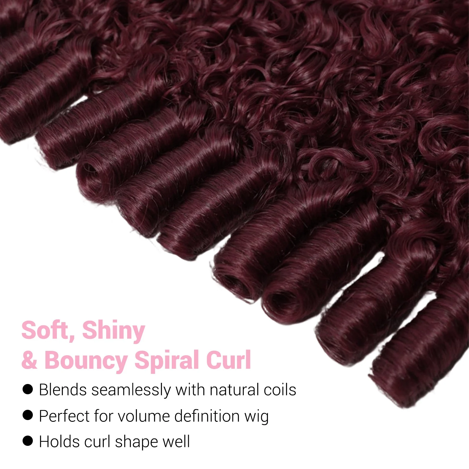 99J Burgundy Burmese Curly 13x4 Lace Front Colored Wig 100% Human Hair Wigs Curly Hair Flash Sale - Image 6