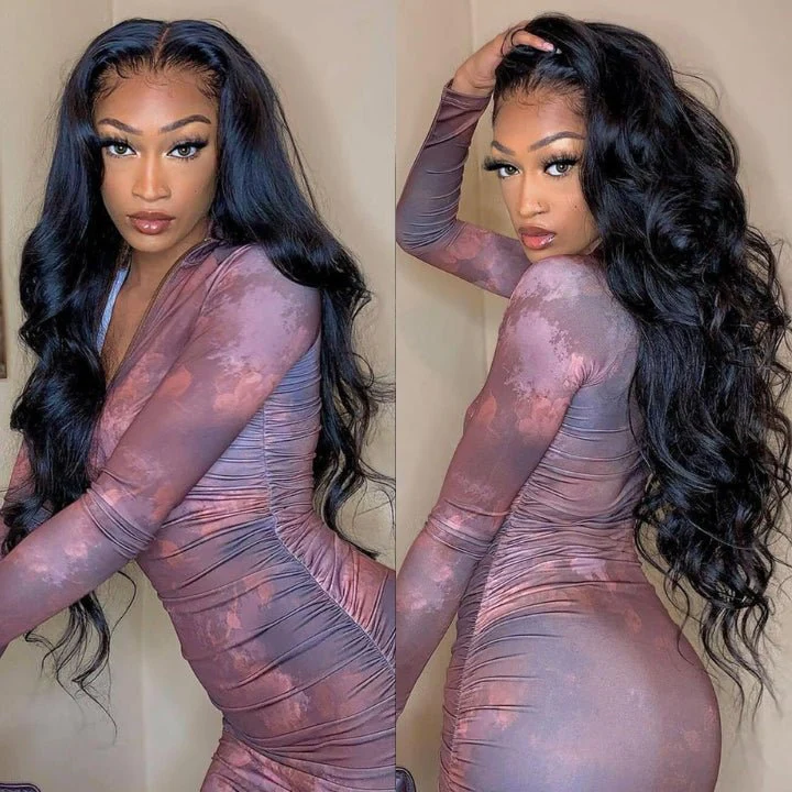 Body Wave Hair Glueless 5x5 HD Lace Closure Wig 100% Virgin Human Hair Wigs-Geeta Hair - Image 3