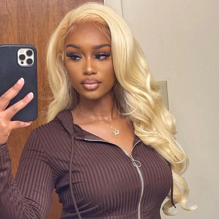 Body Wave 613 Hair Lace Frontal Wig Glueless Lace Human Hair Wigs With Baby Hair - Image 2