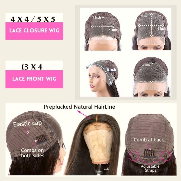 Bouncy Curly Bob Human Hair Wigs Beginner Friendly Glueless Lace Front Wig 180% Density Flash Sale - Image 5