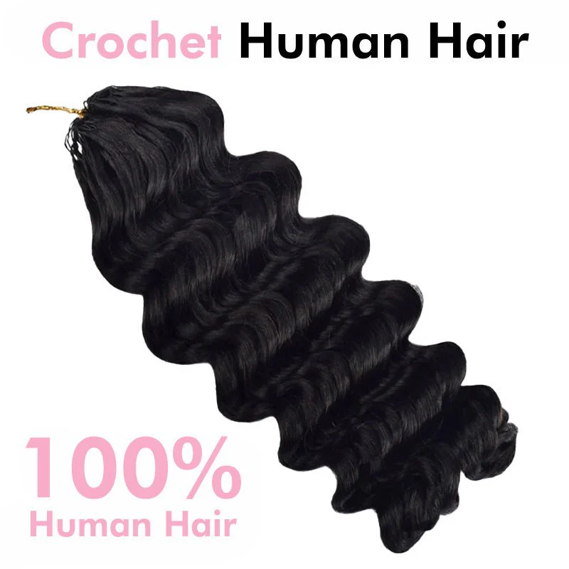 Geeta Hair Crochet Human Hair All Textures Miracle Knots Friendly for Boho Braids Pre-Separated Time-Saving Design - Image 15