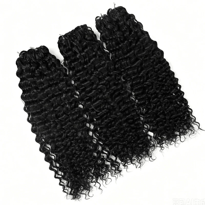Geeta Hair Crochet Human Hair Water Wave Miracle Knots Friendly for Boho Braids Pre-Separated Time-Saving Design Flash Sale - Image 6