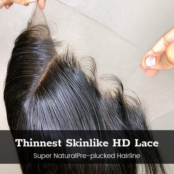 Geetahair Upgrade HD Lace Deep Wave Wig Pre Plucked Natural Hairline Human Hair Wigs Match All Skin Color - Image 4