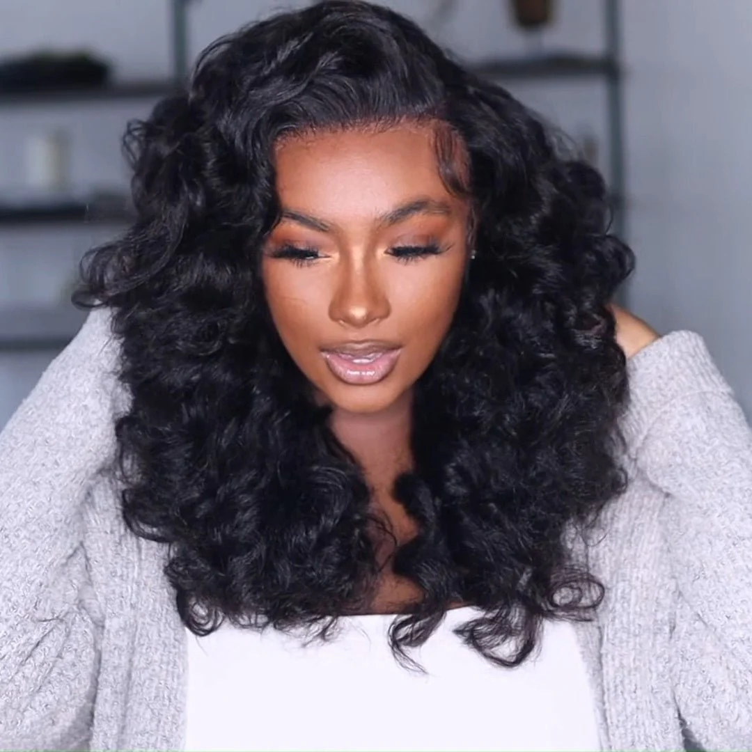 Glueless 13x4 HD Lace Frontal Wigs Yaki Wave Human Hair Wig Pre Plucked 250% Density-Geeta hair - Image 2