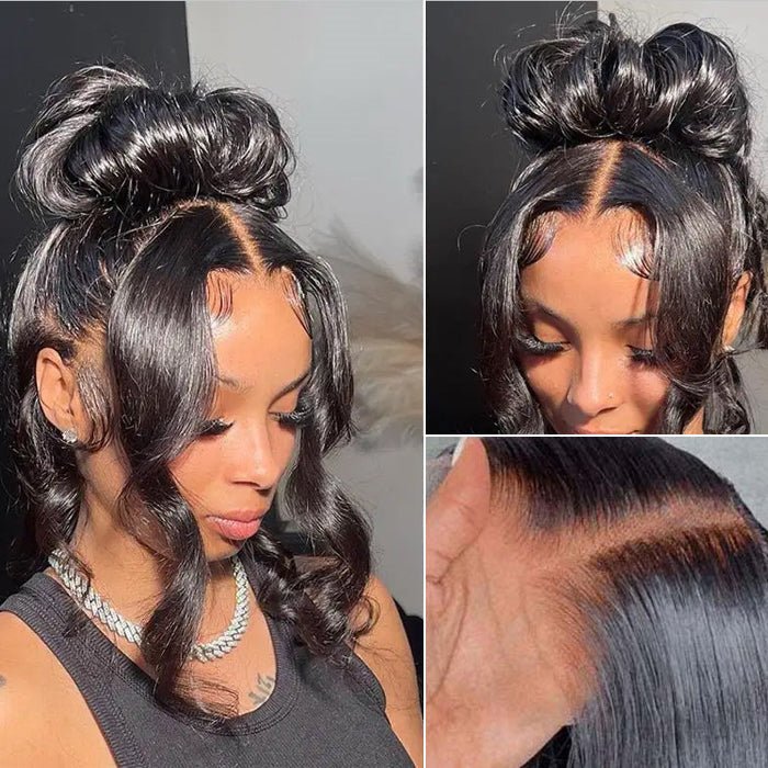 Invisi Strap 360 Transparent Lace Frontal Body Wave Wig Face Framing Snug Fit All Sizes Human Hair Wigs Daily Deal - Image 5