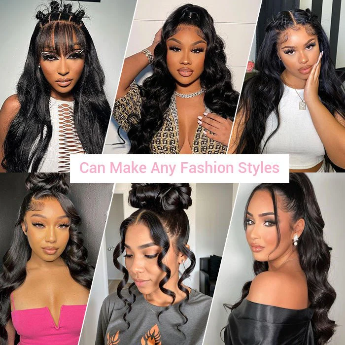 Invisi Strap 360 Transparent Lace Frontal Body Wave Wig Face Framing Snug Fit All Sizes Human Hair Wigs Daily Deal - Image 8