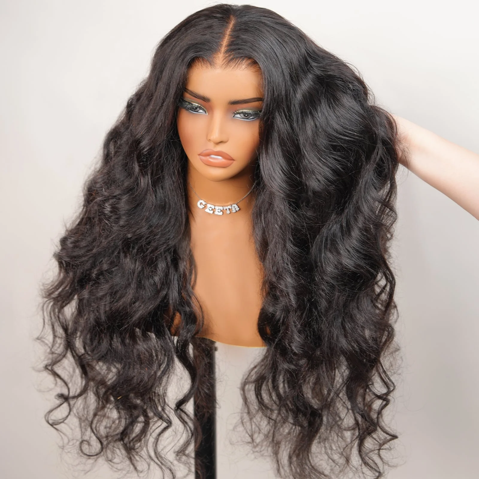 Raw Glueless Wig Bouncy Loose Wave 13x4 / 7x5 Lace Front Human Hair Wigs For Women - Image 3