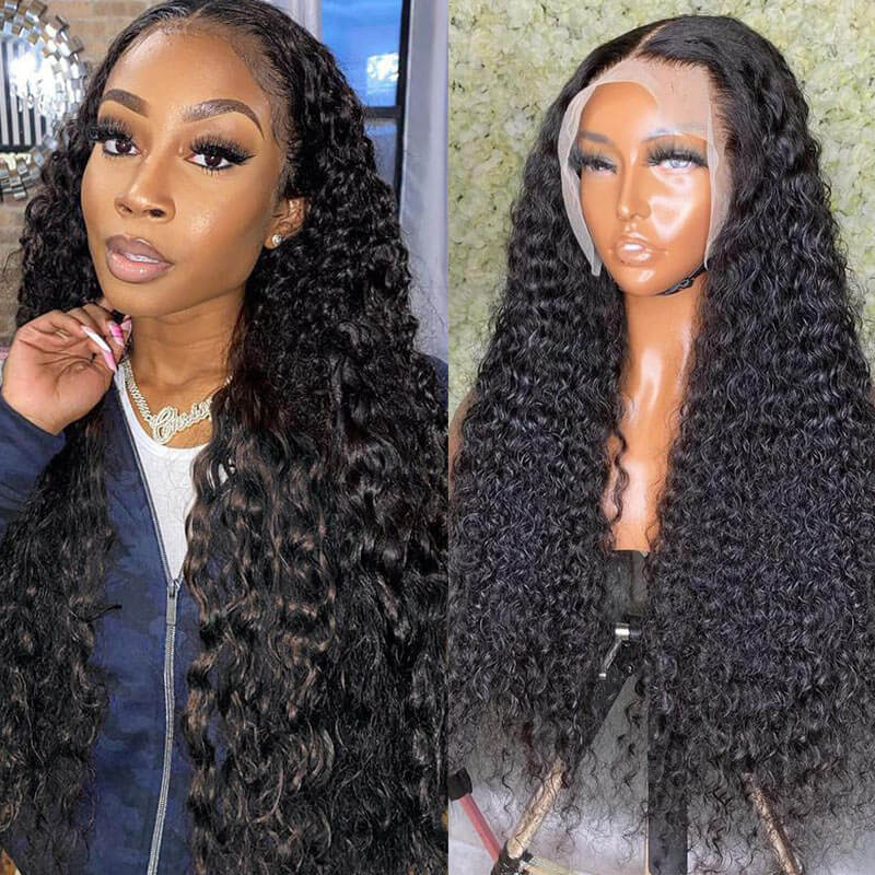 Natural Curly Hair 13x6 HD Lace Front Wigs Human Hair Pre Plucked Hairline Glueless Wig-Geeta Hair - Image 5